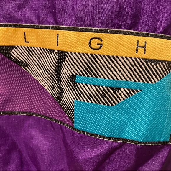 Vintage vtg Nike air flight windbreaker multicolor. - Picture 3 of 16